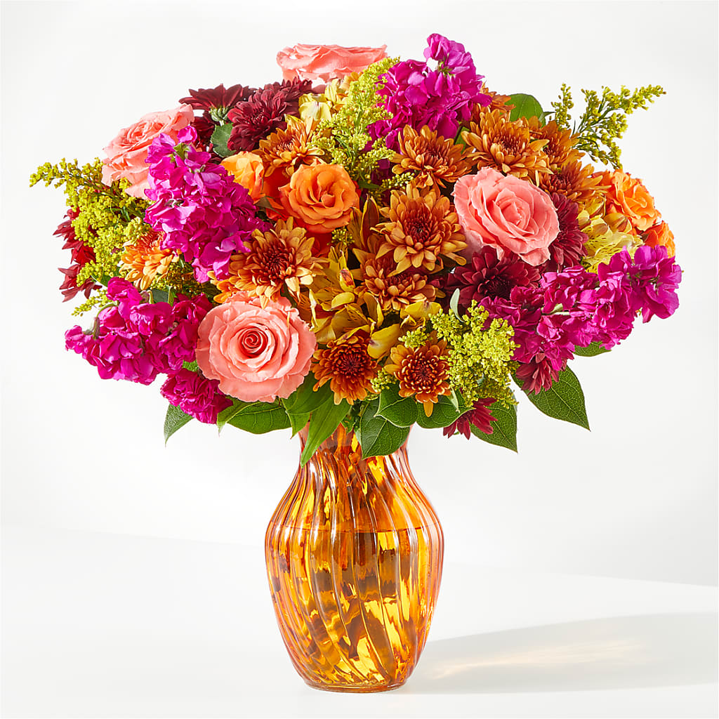 Amber Muse Bouquet – House Of Flowers, Worcester MA