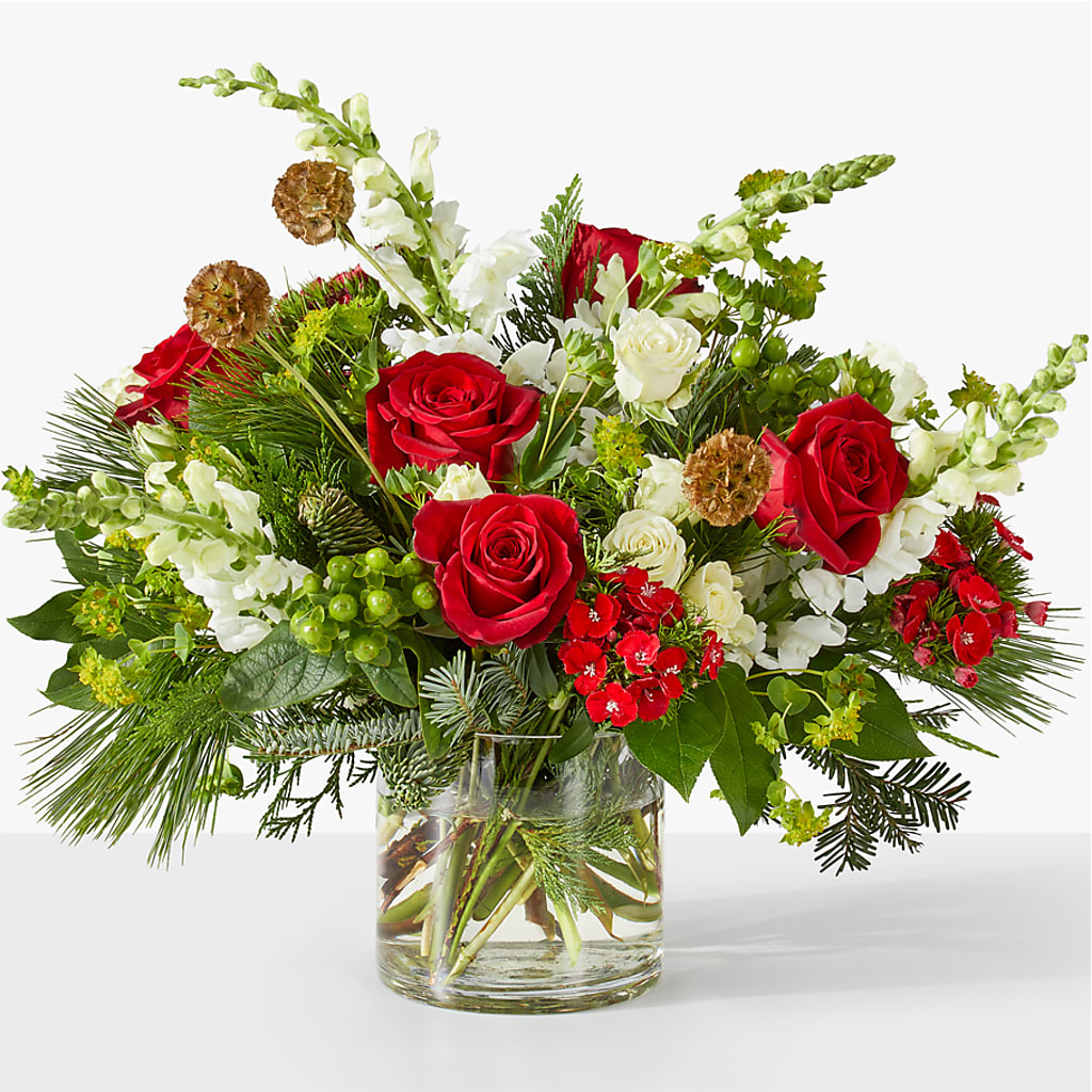 Deck the Halls Bouquet – House Of Flowers, Worcester MA