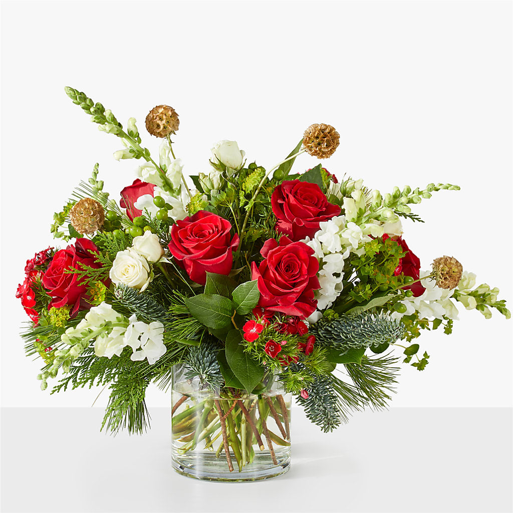 Deck the Halls Bouquet – House Of Flowers, Worcester MA