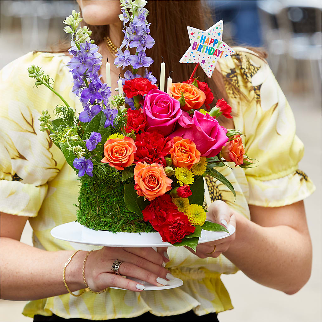 Best Year Yet Floral Cake – House Of Flowers, Worcester MA