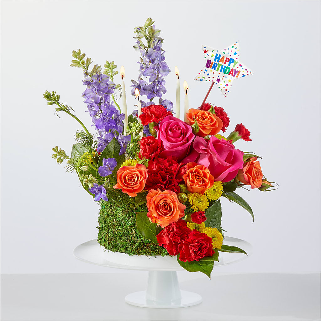 Best Year Yet Floral Cake – House Of Flowers, Worcester MA