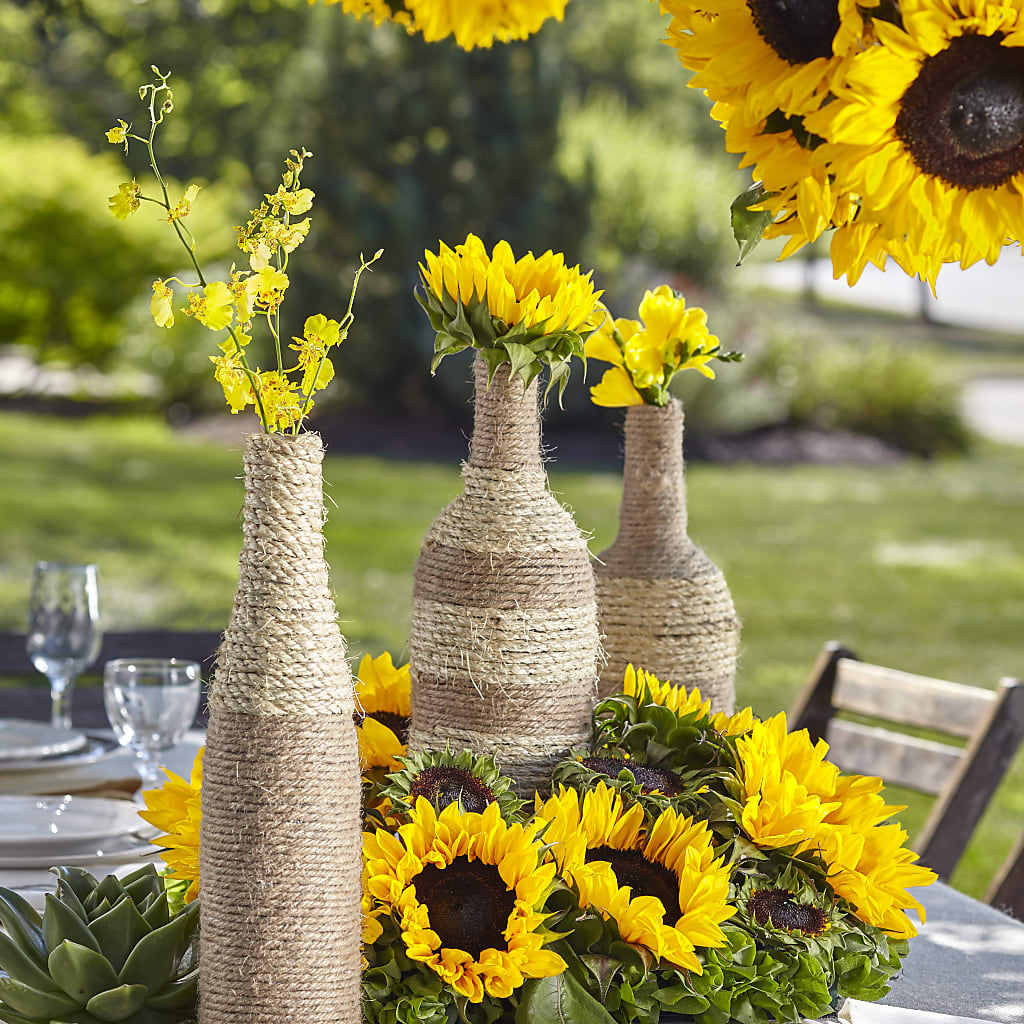 Sublime Garden Centerpiece – House Of Flowers, Worcester MA