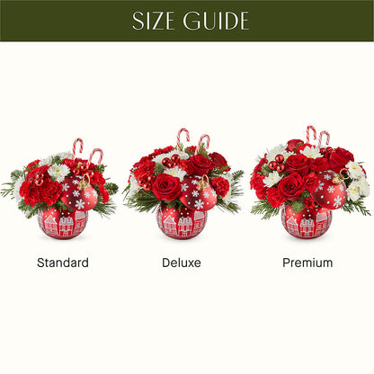 Cheer in the Air Ornament –  House Of Flowers, Worcester MA
