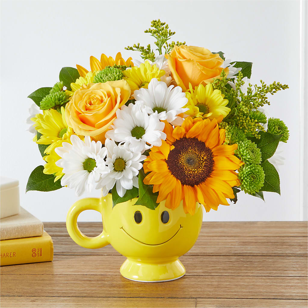 Be Happy Bouquet –  House Of Flowers, Worcester MA