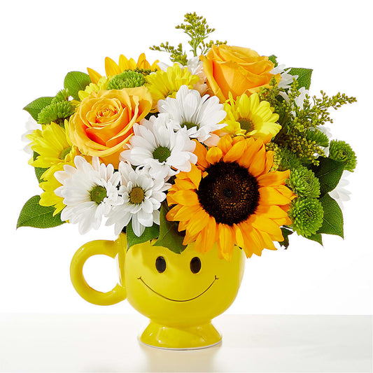 Be Happy Bouquet –  House Of Flowers, Worcester MA