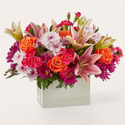 Light of My Life Box Bouquet –  House Of Flowers, Worcester MA