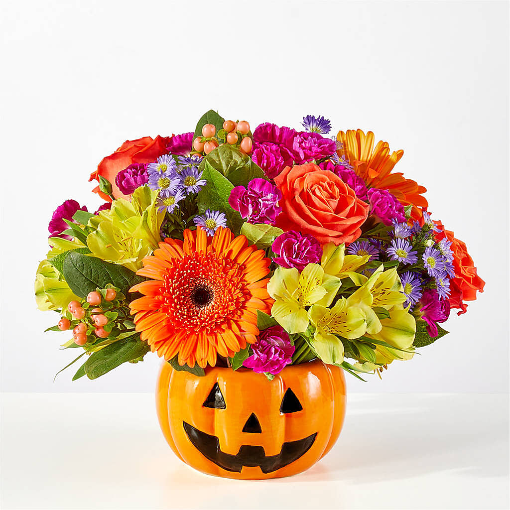 Tricks & Treats Pumpkin –  House Of Flowers, Worcester MA
