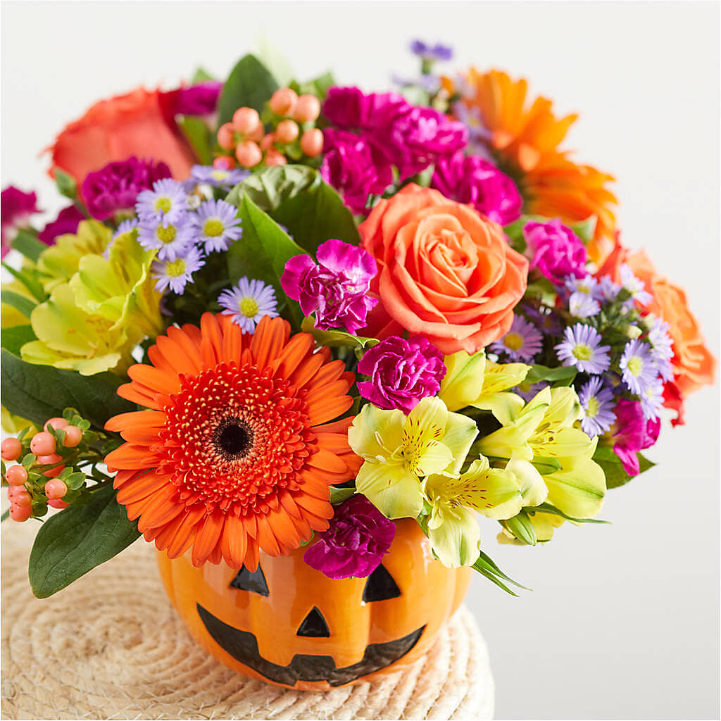 Tricks & Treats Pumpkin –  House Of Flowers, Worcester MA