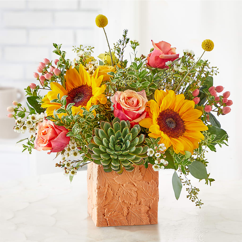 Sunflower Season Bouquet –  House Of Flowers, Worcester MA