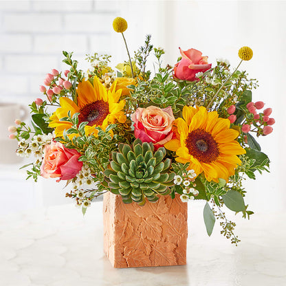 Sunflower Season Bouquet –  House Of Flowers, Worcester MA