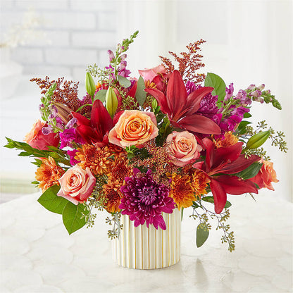 Burgundy Landscape Bouquet –  House Of Flowers, Worcester MA