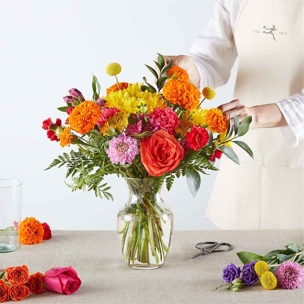 Feast of Color – A Florist Original –  House Of Flowers, Worcester MA