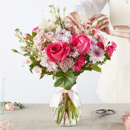 Pink Ribbon - A Florist Original –  House Of Flowers, Worcester MA