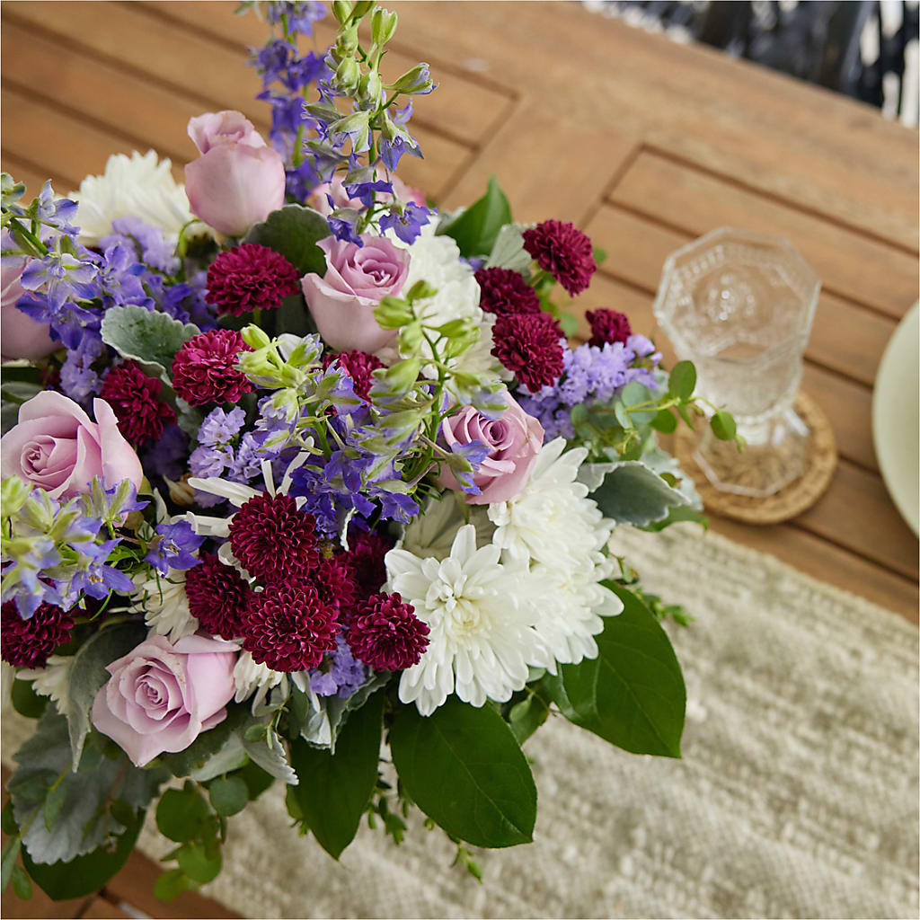 Violet Frost Bouquet –  House Of Flowers, Worcester MA