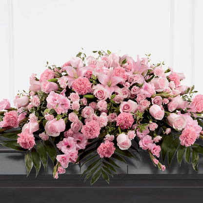Garden of Comfort Casket Spray (Standard) –  House Of Flowers, Worcester MA