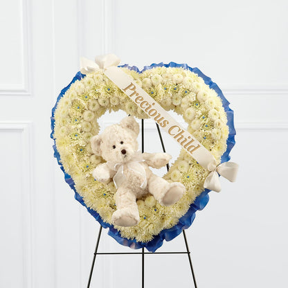 Precious Child Standing Heart –  House Of Flowers, Worcester MA