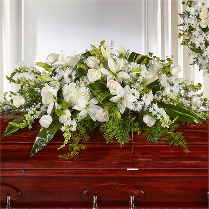 Abundance Casket Spray –  House Of Flowers, Worcester MA