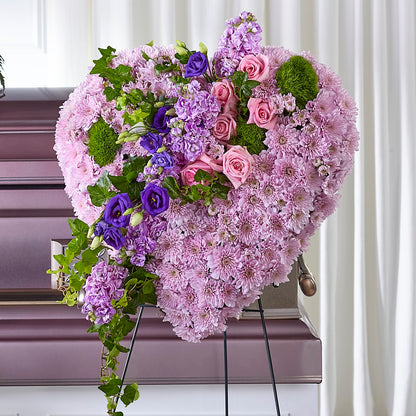 Treasured Love Standing Heart –  House Of Flowers, Worcester MA