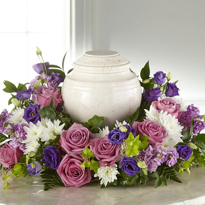 Blooming Sympathy Cremation Adornment –  House Of Flowers, Worcester MA