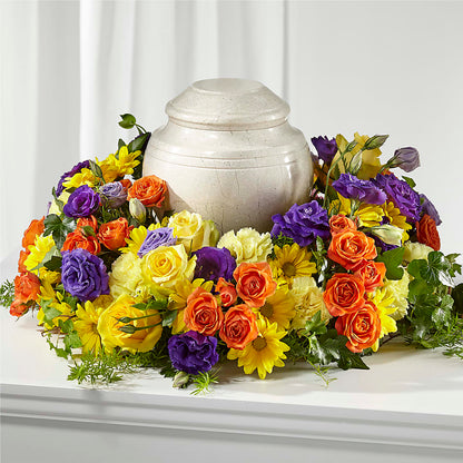 Blossoms of Remembrance Cremation Adornment –  House Of Flowers, Worcester MA