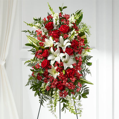 Everlasting Memory Standing Spray –  House Of Flowers, Worcester MA