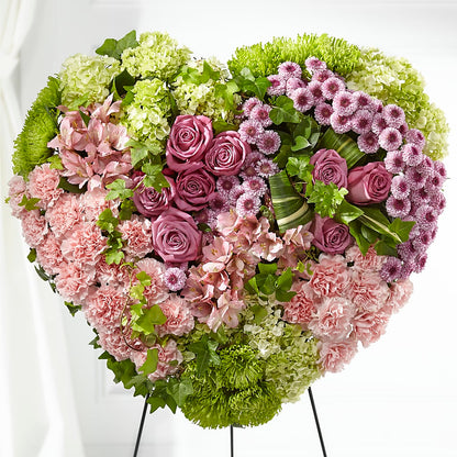 Heartwarming Standing Heart –  House Of Flowers, Worcester MA