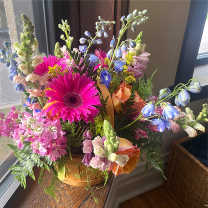 Garden of Life Basket –  House Of Flowers, Worcester MA
