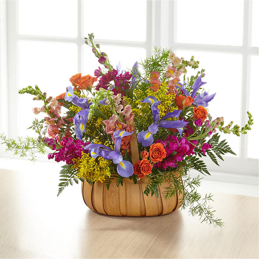 Garden of Life Basket –  House Of Flowers, Worcester MA