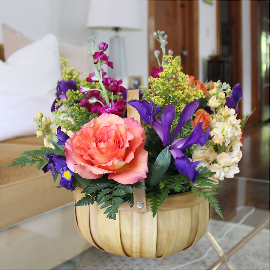 Garden of Life Basket –  House Of Flowers, Worcester MA