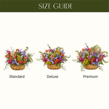 Garden of Life Basket –  House Of Flowers, Worcester MA