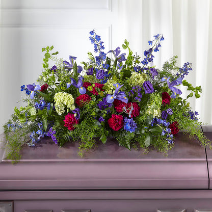 Always Treasured Casket Spray –  House Of Flowers, Worcester MA