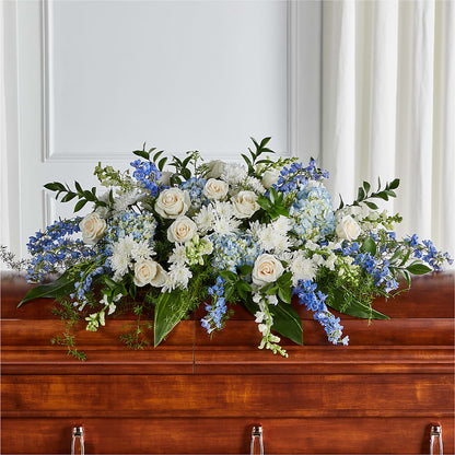 Timeless Essence Casket Spray –  House Of Flowers, Worcester MA