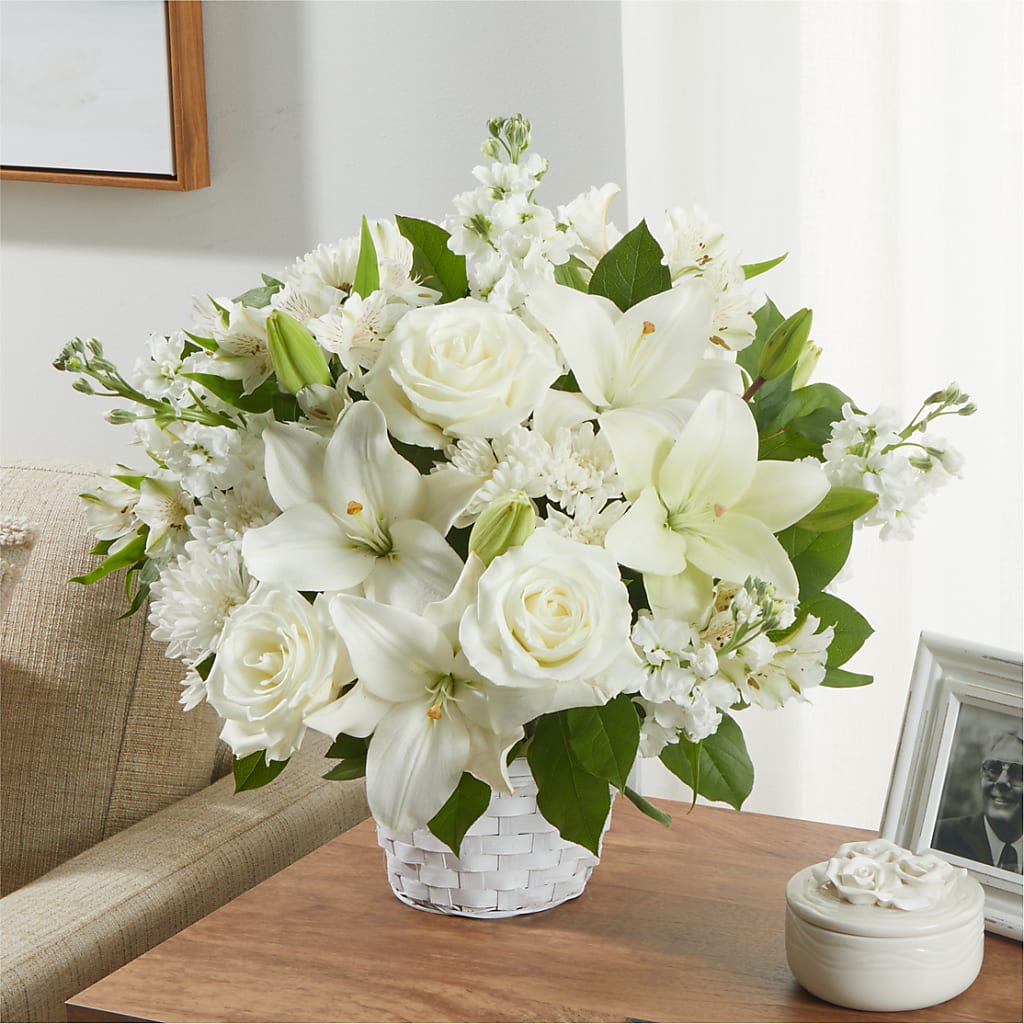 Peaceful Reflections Arrangement –  House Of Flowers, Worcester MA