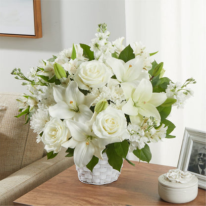 Peaceful Reflections Arrangement –  House Of Flowers, Worcester MA