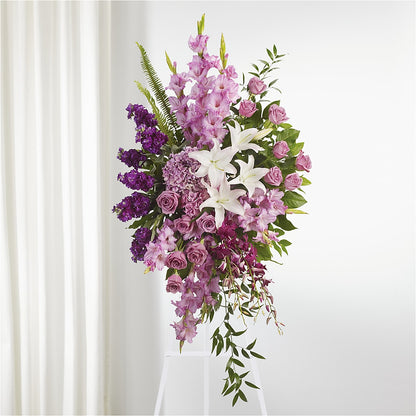 Never Alone Standing Spray –  House Of Flowers, Worcester MA