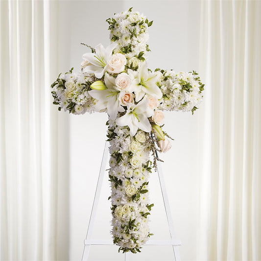 Spiritual Guidance Standing Spray –  House Of Flowers, Worcester MA
