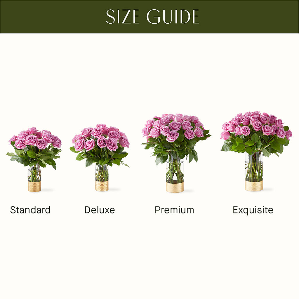 Secret Admirer Lavender Rose Bouquet –  House Of Flowers, Worcester MA