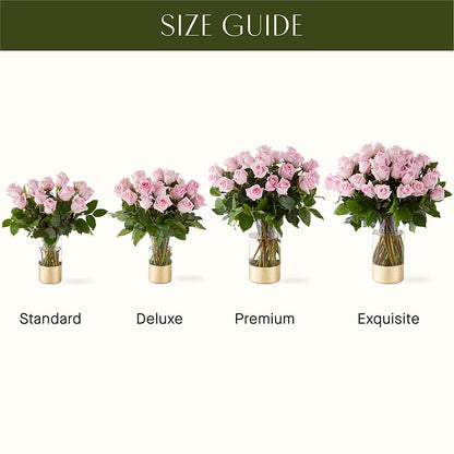 Picture Perfect Pink Rose Bouquet –  House Of Flowers, Worcester MA