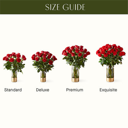 Classic Love Red Rose Bouquet –  House Of Flowers, Worcester MA