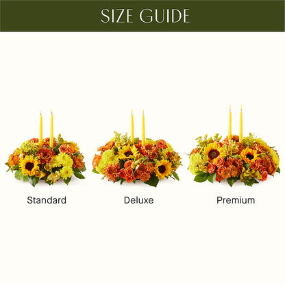 Autumn Harmony Centerpiece –  House Of Flowers, Worcester MA