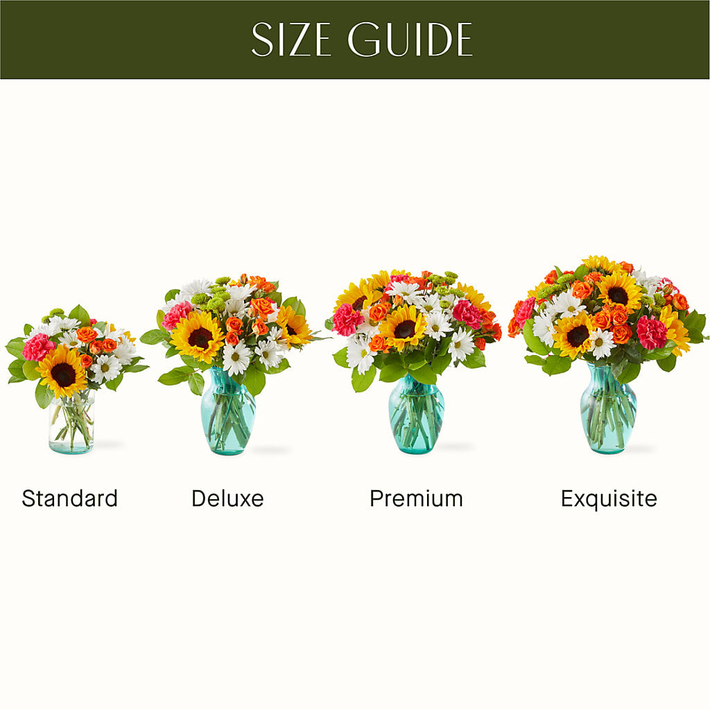 Sun-drenched Blooms Bouquet –  House Of Flowers, Worcester MA