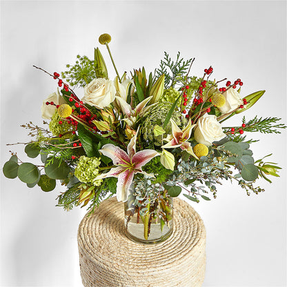 Berry & Bright Bouquet –  House Of Flowers, Worcester MA