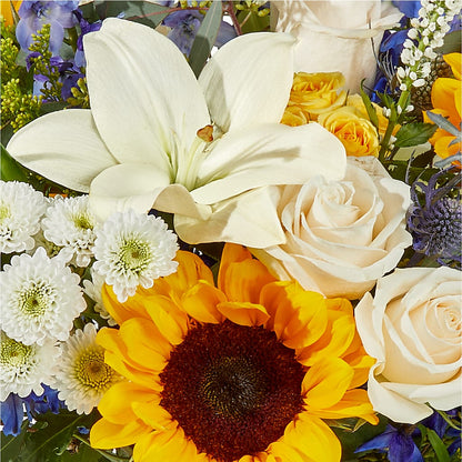 Wonderfully Sunny Bouquet –  House Of Flowers, Worcester MA