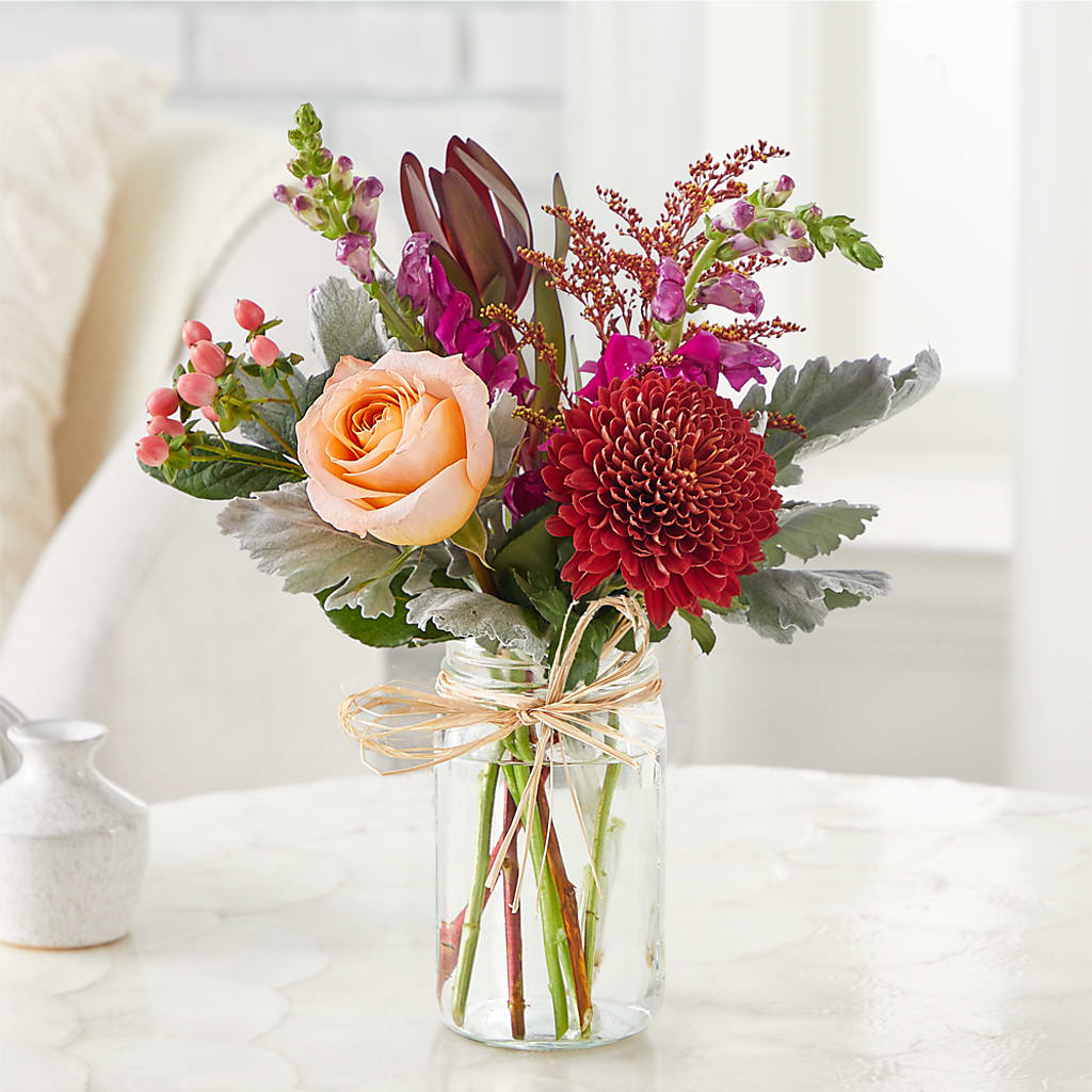 Moody Hues Bouquet –  House Of Flowers, Worcester MA