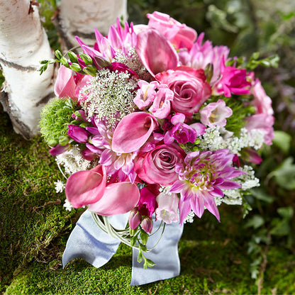 Pink Profusion Bouquet –  House Of Flowers, Worcester MA