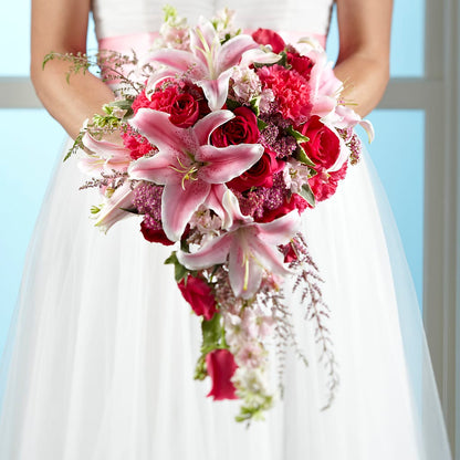Lily & Rose Bouquet –  House Of Flowers, Worcester MA