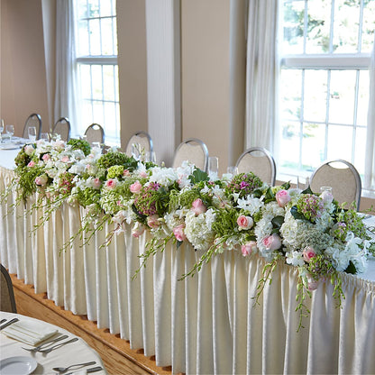 State of Joy Head Table Arrangement –  House Of Flowers, Worcester MA