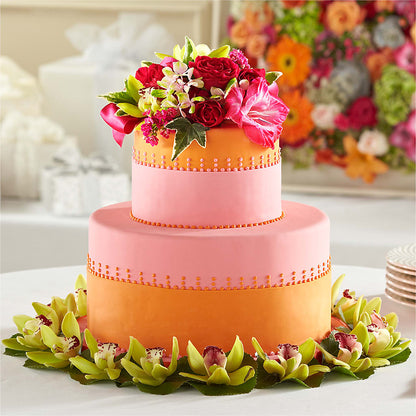 Sweet Citrus Cake Decor –  House Of Flowers, Worcester MA