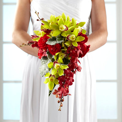 Elegant Orchid Bouquet –  House Of Flowers, Worcester MA